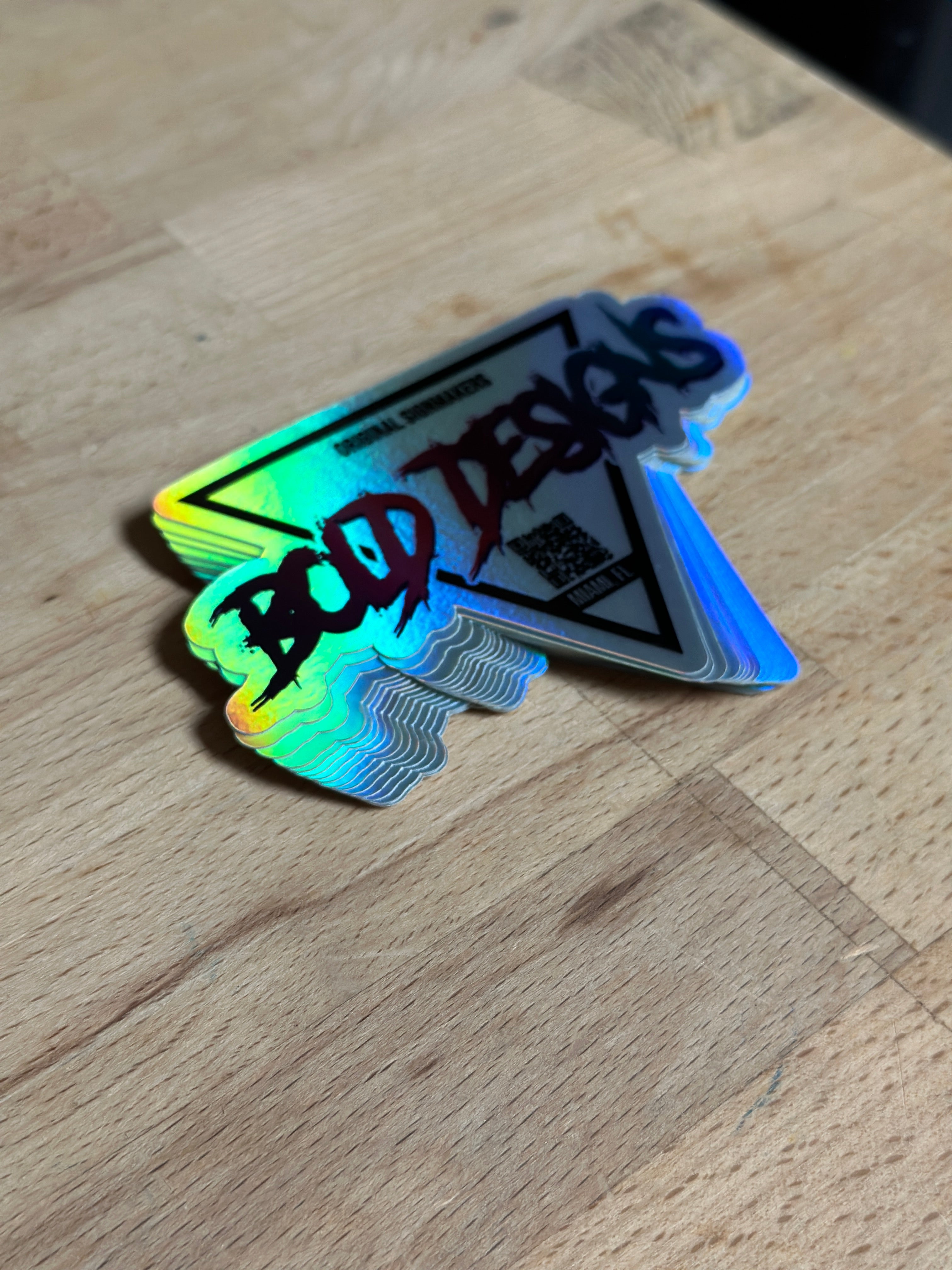 Holographic Stickers